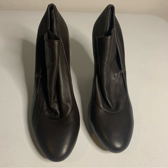 Coach Dark Brown Alexandria Adjustable Booties - Picture 3 of 10